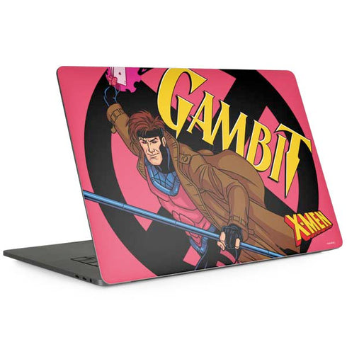 Marvel X-Men Gambit MacBook Skins